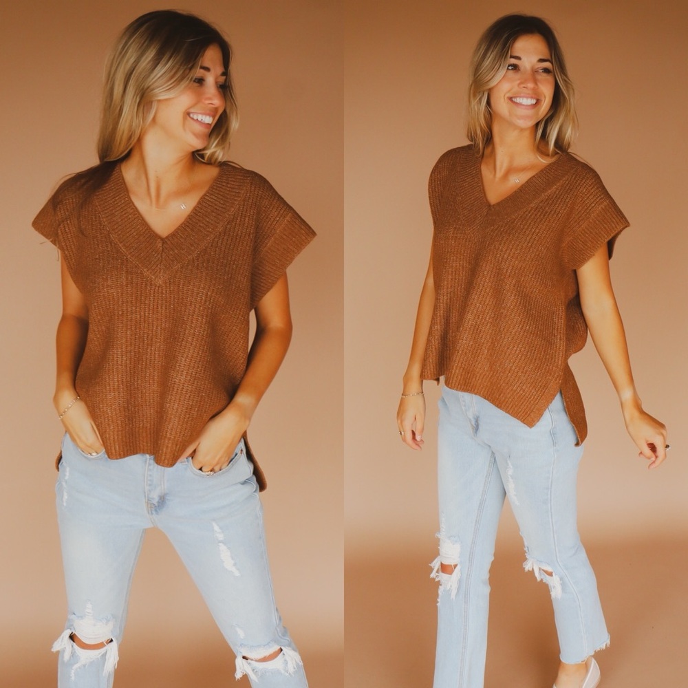 camel sweater